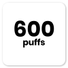 600 Puffs