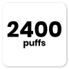 2400 Puffs